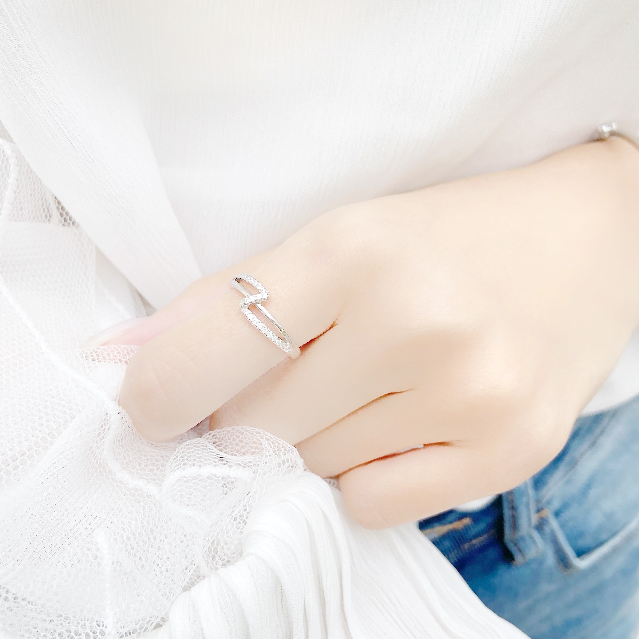 | 925 Silver・ White Gold | Miscellanea Ring  | RI0387 |