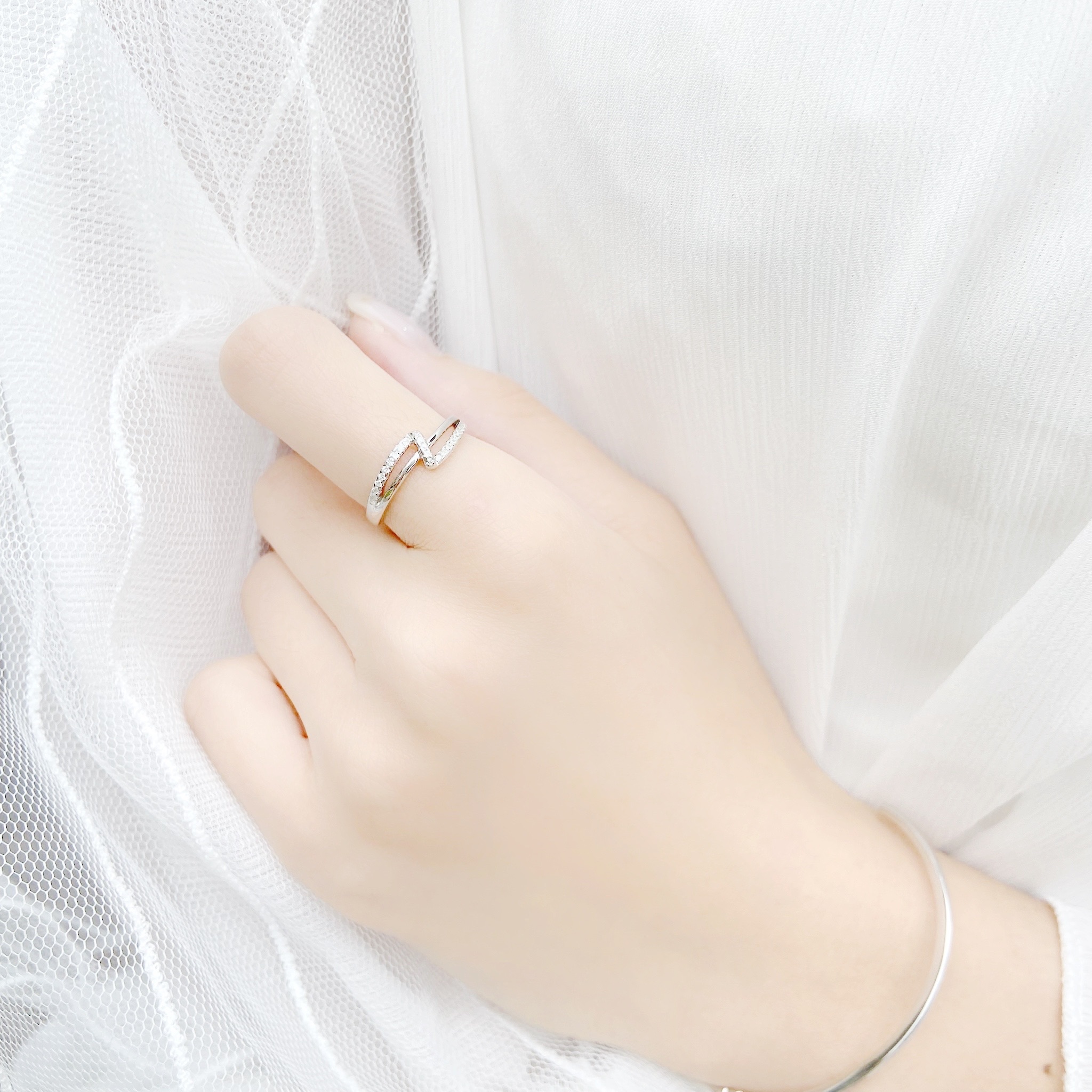 | 925 Silver・ White Gold | Miscellanea Ring  | RI0387 |