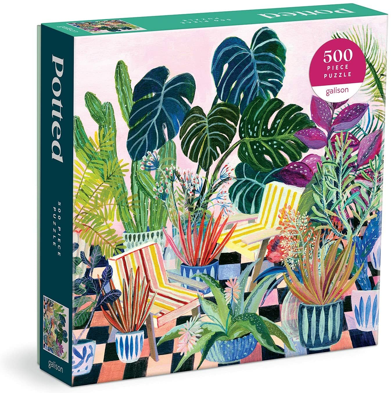 【GALISON】盆栽 500片拼圖