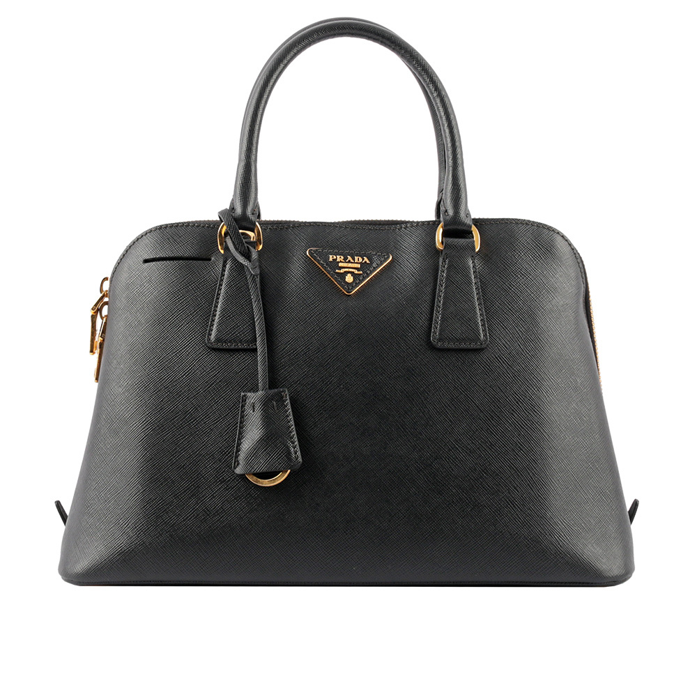 【Prada】防刮牛皮 小款 梯型 二用 姐姐包