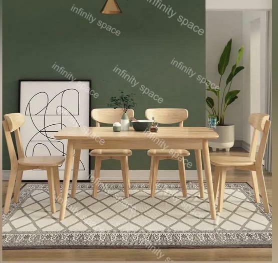 D2929 經濟實木餐枱