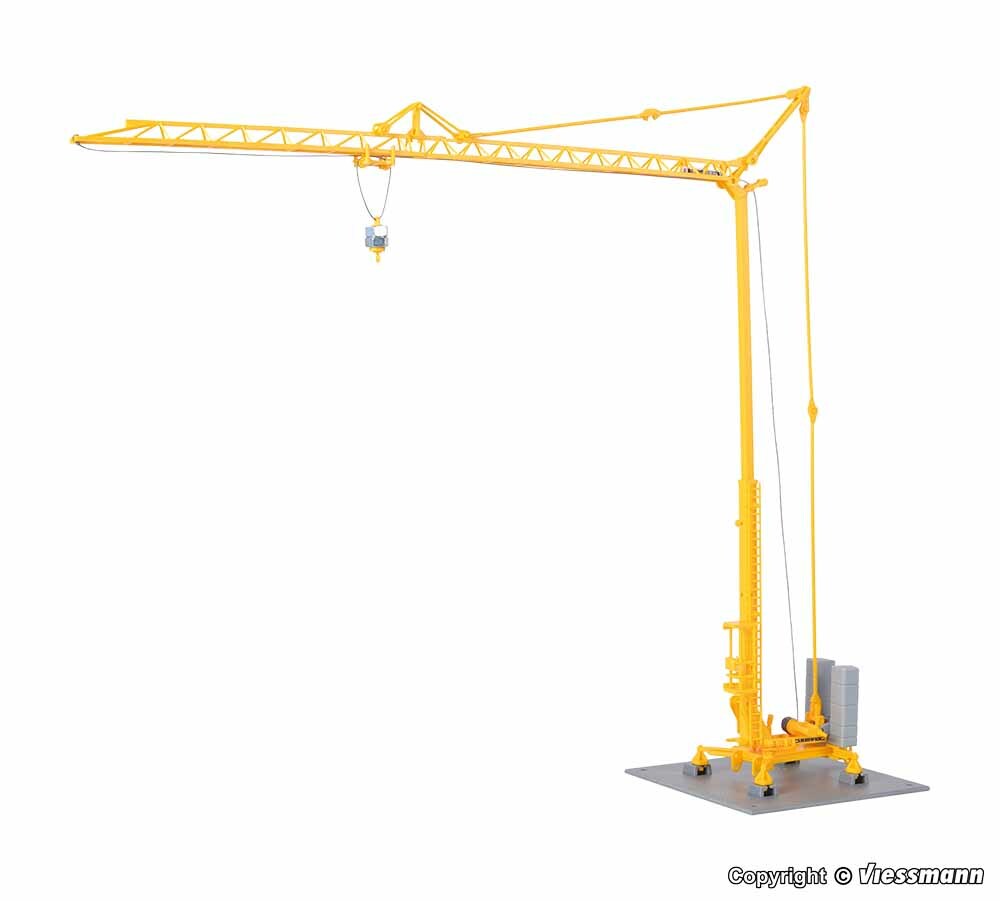 Kibri 15708 HO Scale LIEBHERR SK 20 with 2 trailers