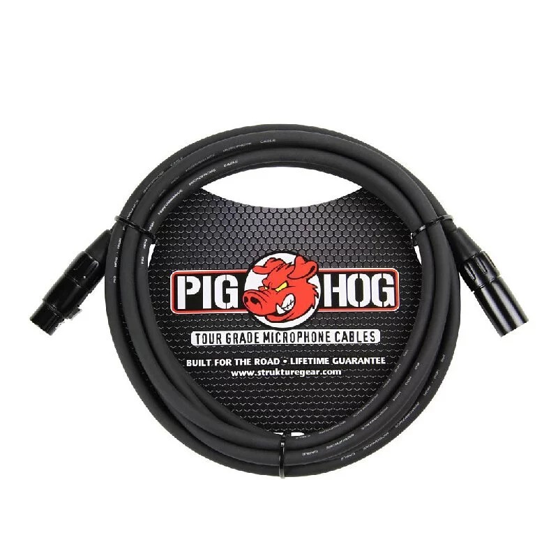 PIG HOG PIG HOG 黑色 雙XLR頭 麥克風線 — 三峽麥克風