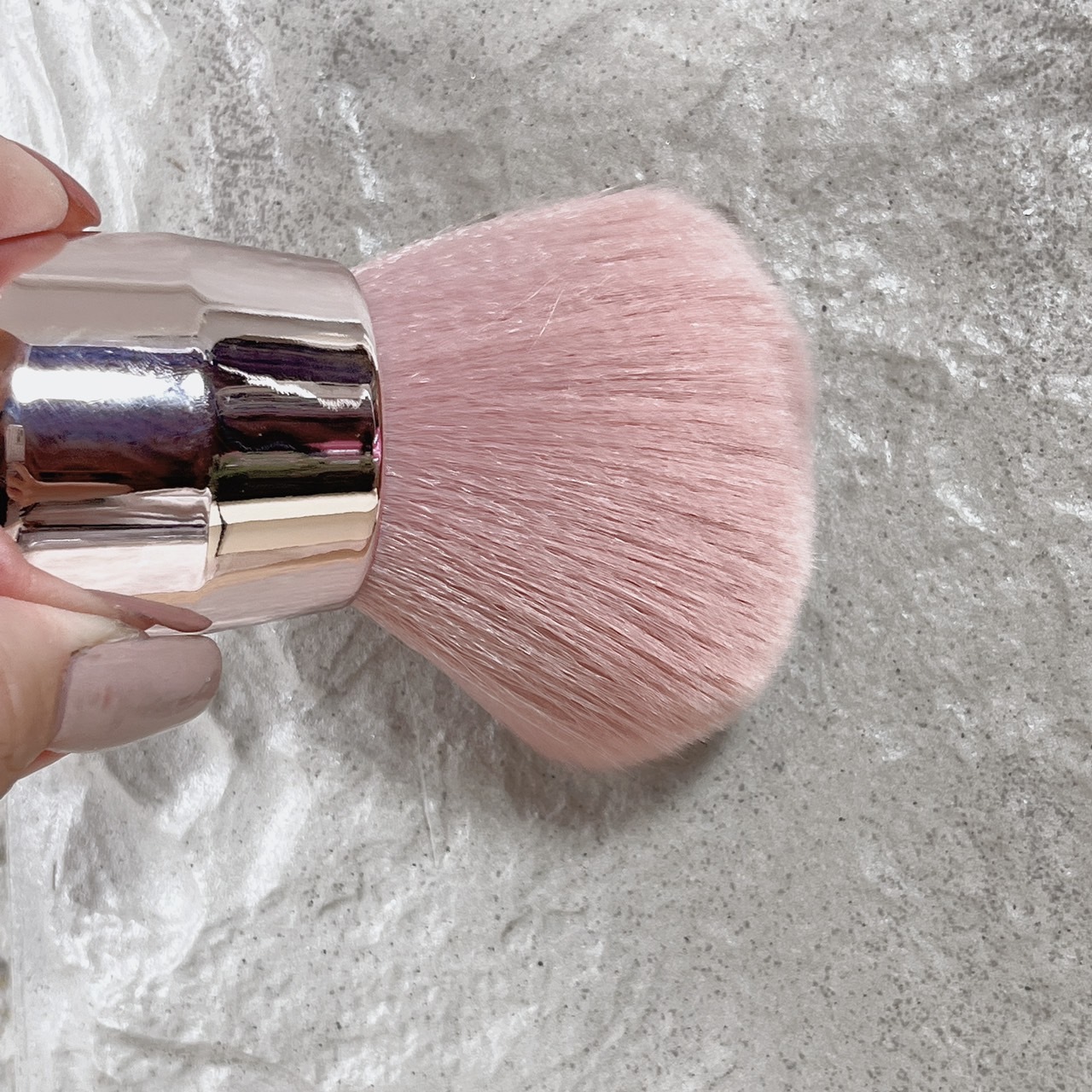 可愛粉色餘粉刷