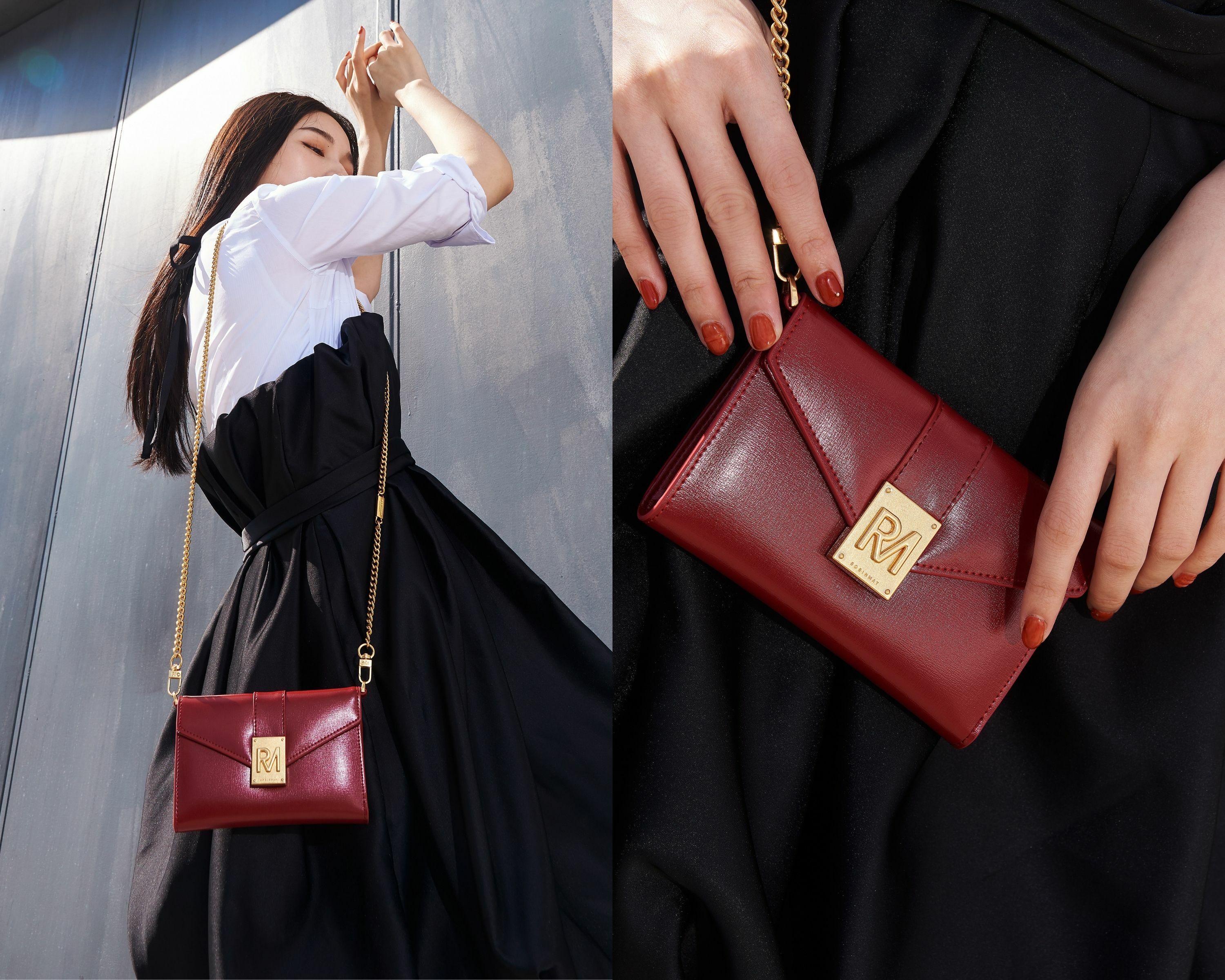 奧菲鐵鍊皮夾系列，多種顏色可以選擇。