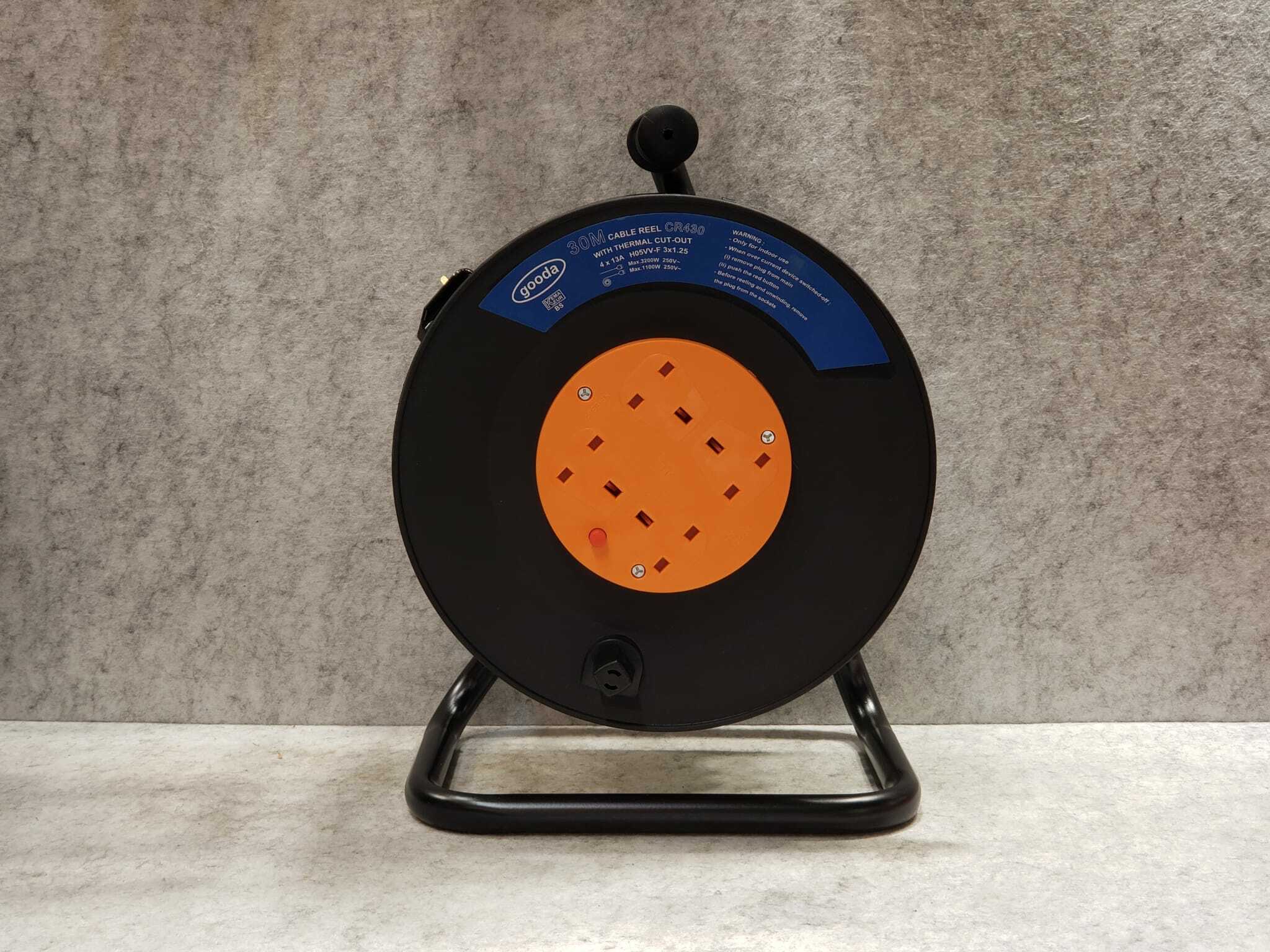 GOODA-4位*13A電線轆CR430（30M）