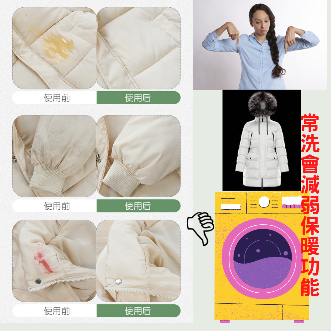 MIOLTTA免水洗清潔噴霧│去污去漬乾洗│羽绒冬季厚衣好幫手