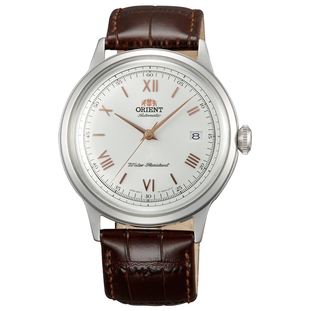 ORIENT 東方錶 Bambino V2 系列 皮帶款機械錶 FAC00008W0