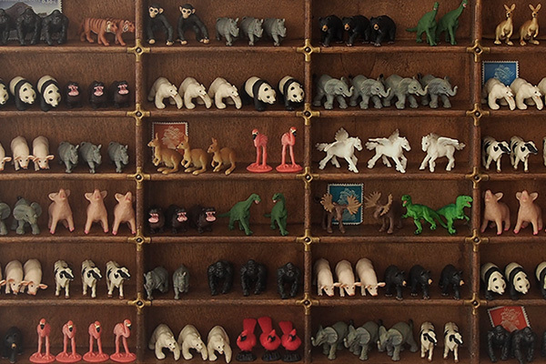 迷你桌上動物全套 53隻