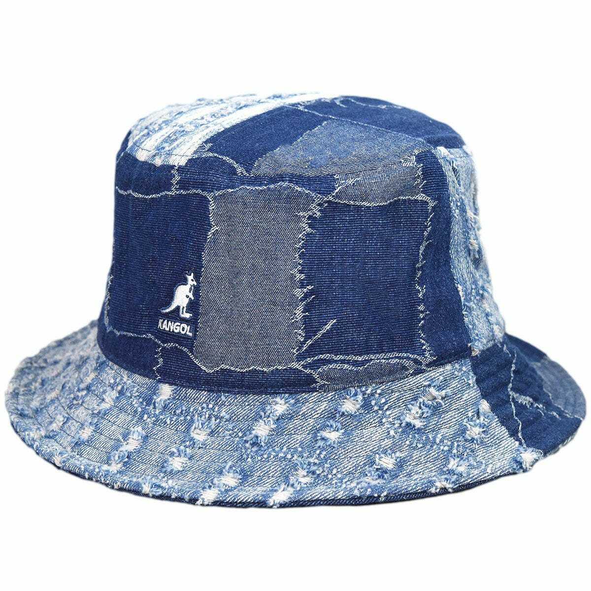 KANGOL DENIM MASHUP BUCKET HAT