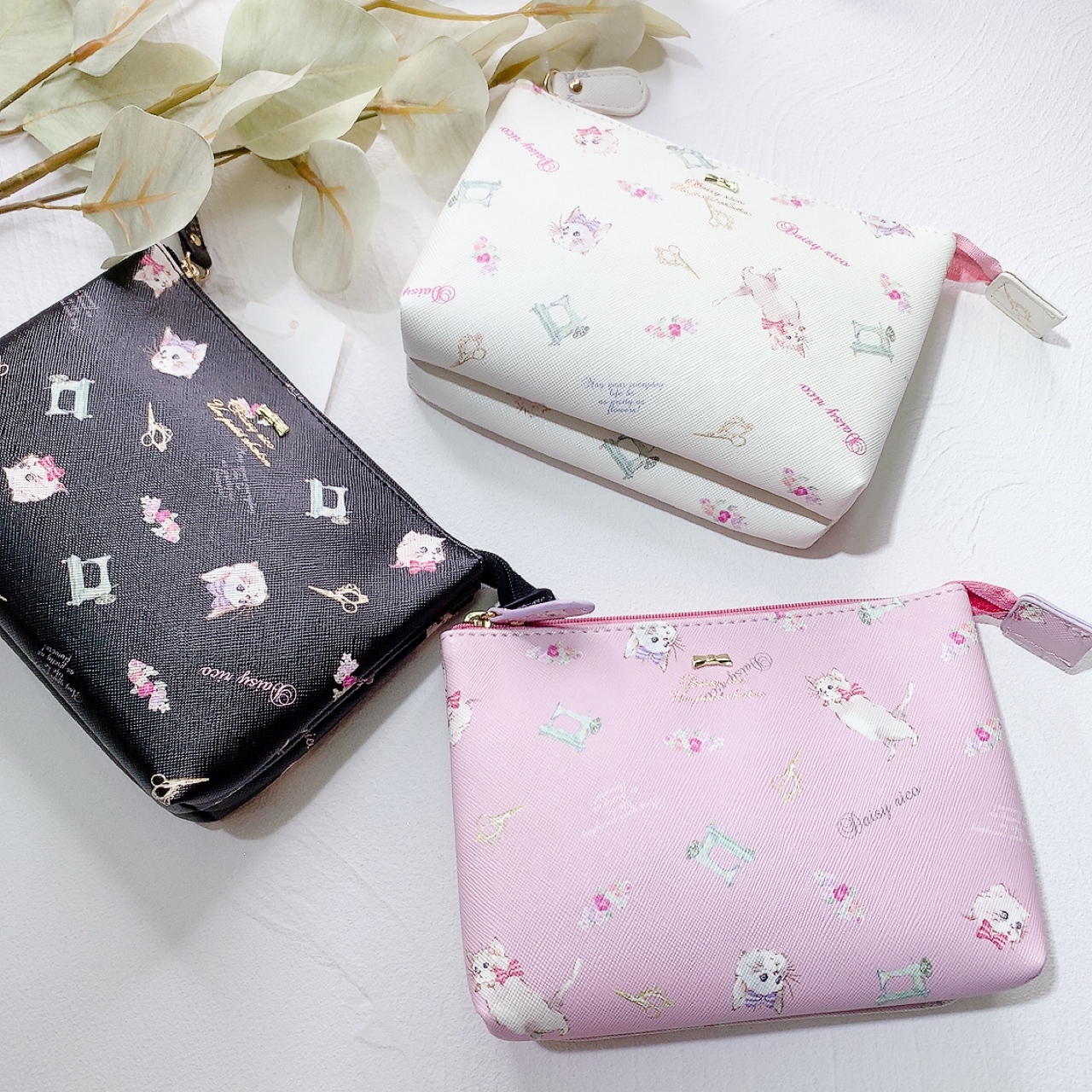 Daisy Rico日本Mimi 雙層化妝雜物袋