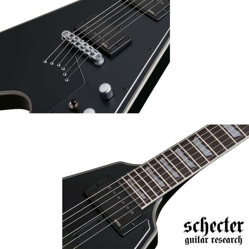 SCHECTER シェクター V-1 platinum フライングV Schecter V-1 Platinum Satin Silver – KSM Music
