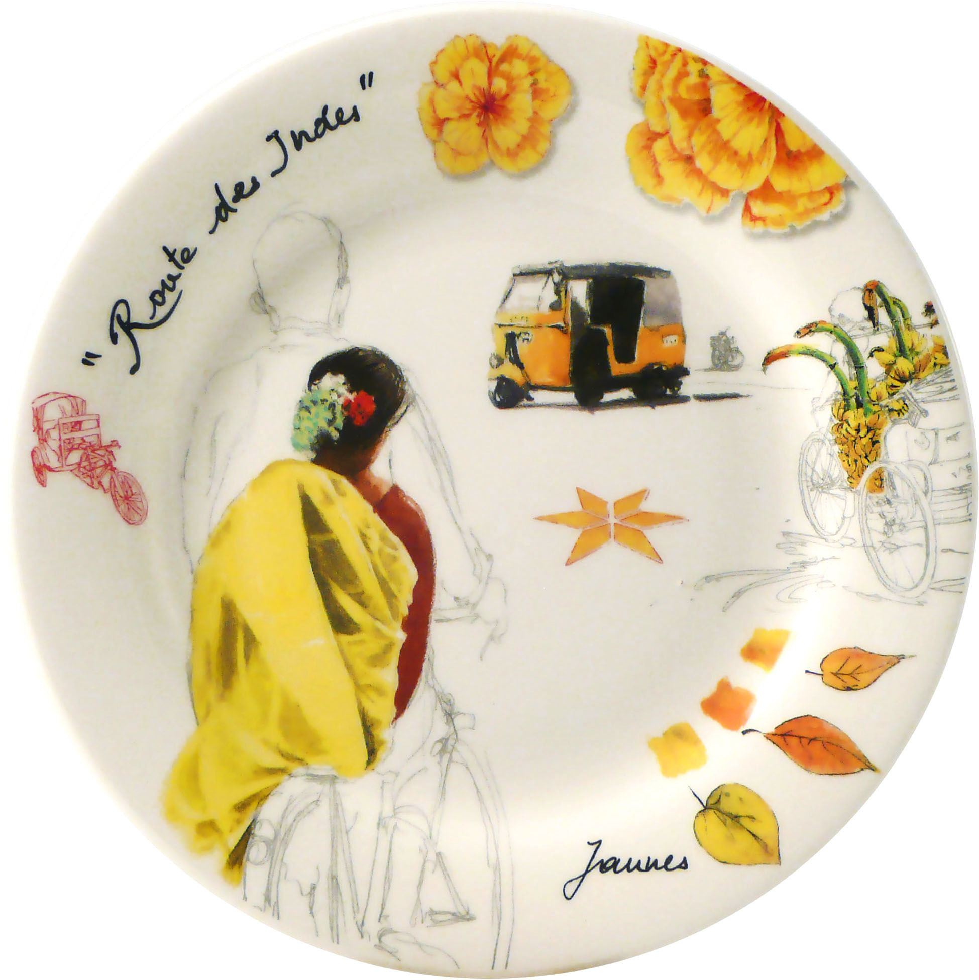 Canape Plate (Set of 4)