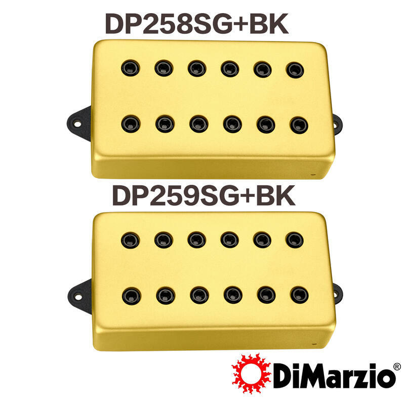 Dimarzio TITAN DP258/DP259 NECK/BRIDGE段 拾音器