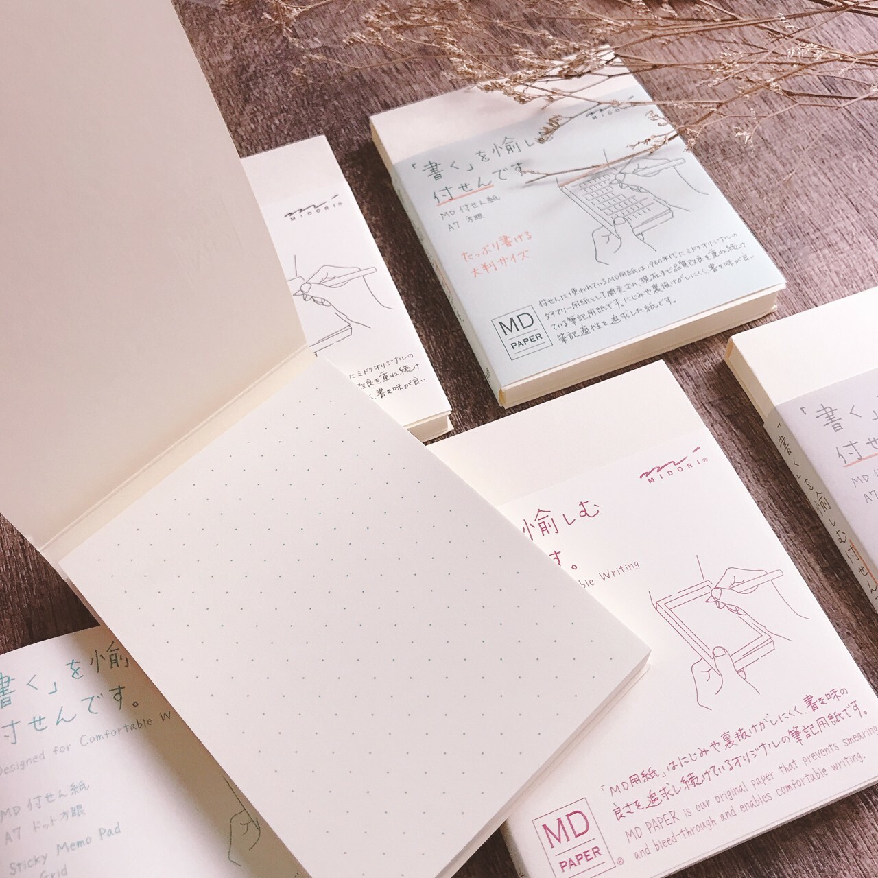 MIDORI｜MD紙便條本 A7尺寸