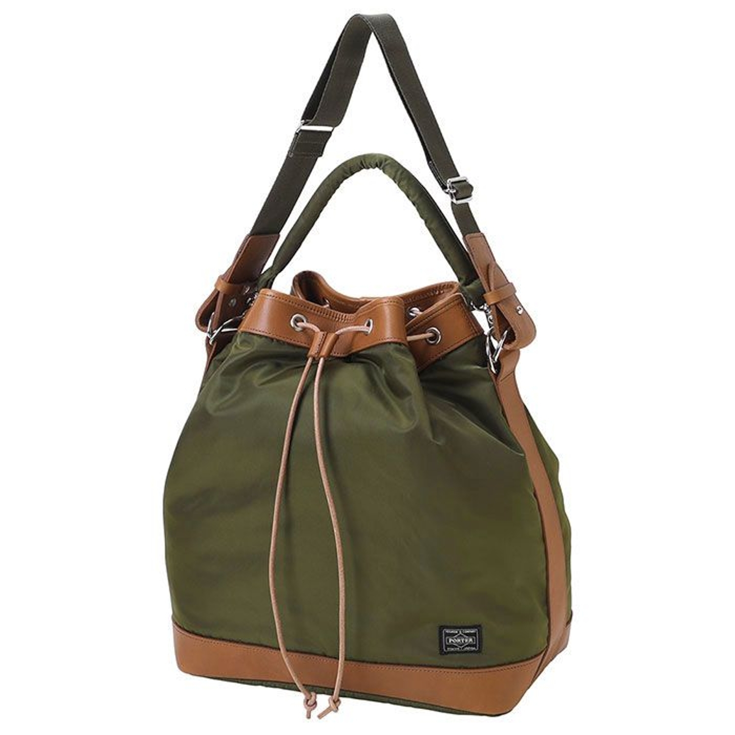 Porter String Drawstring Bag (L)