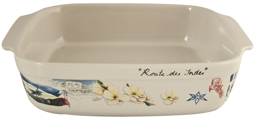 Square Baking Dish, Route des Indes