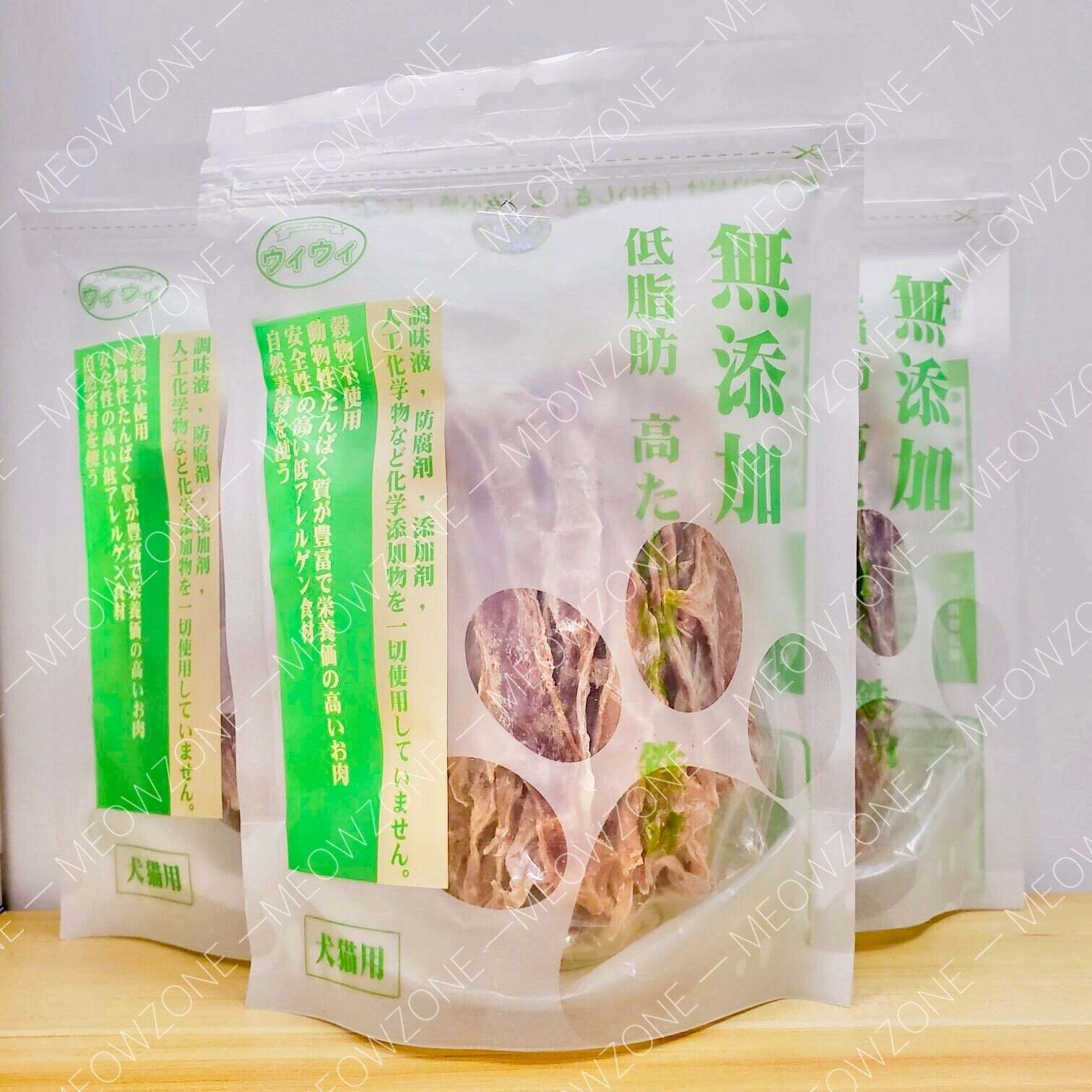 日本WeWe風乾小食 - 走地鴨片 125g