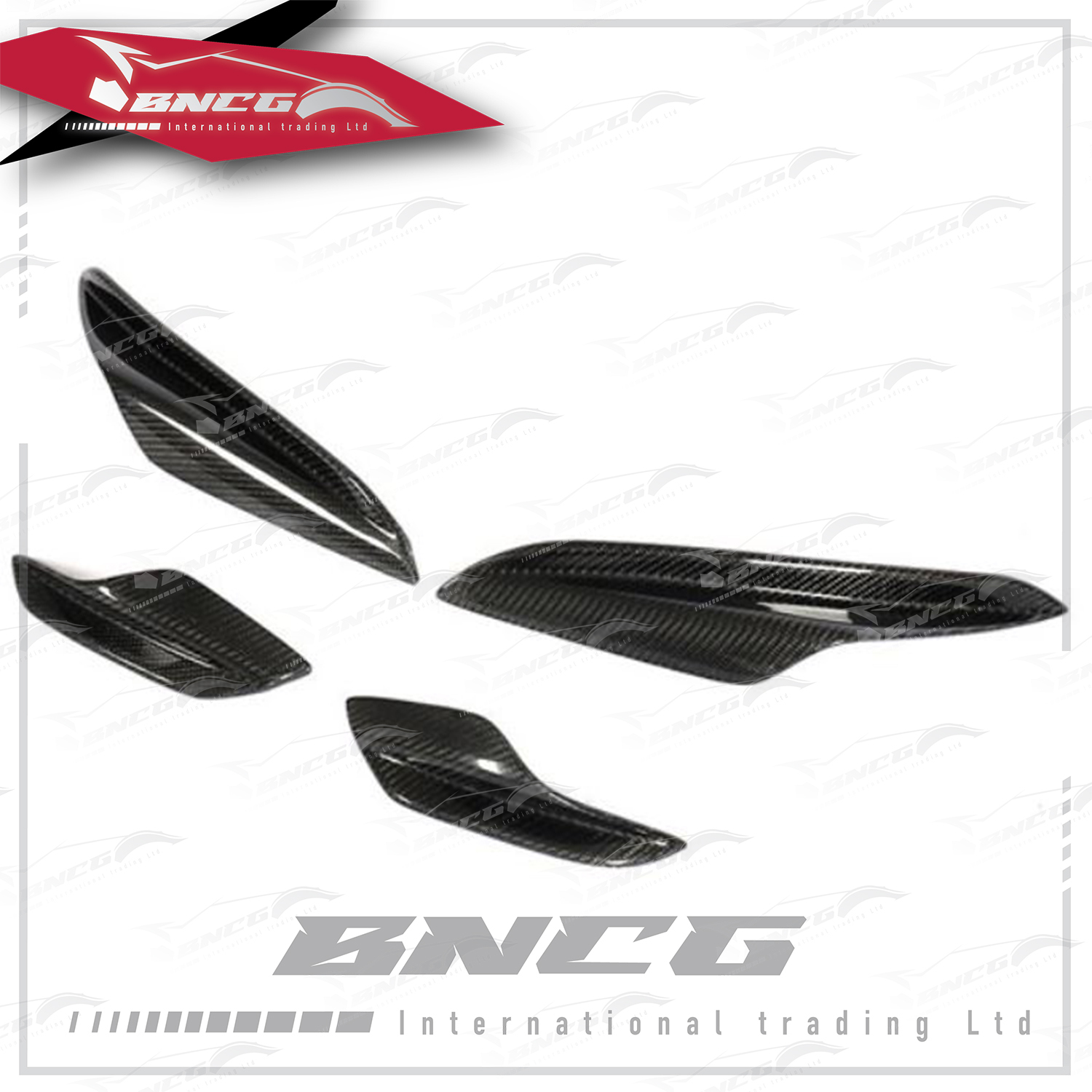 寶馬 BMW 3系 E90 M3 E92 敞篷 E93 改裝 卡夢 碳纖維 外觀件 空力套件 前保桿 風刀 【四件套】