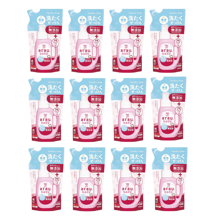 Arau 雅樂寶 植物性嬰兒洗衣液補充裝 720ML4973512258701