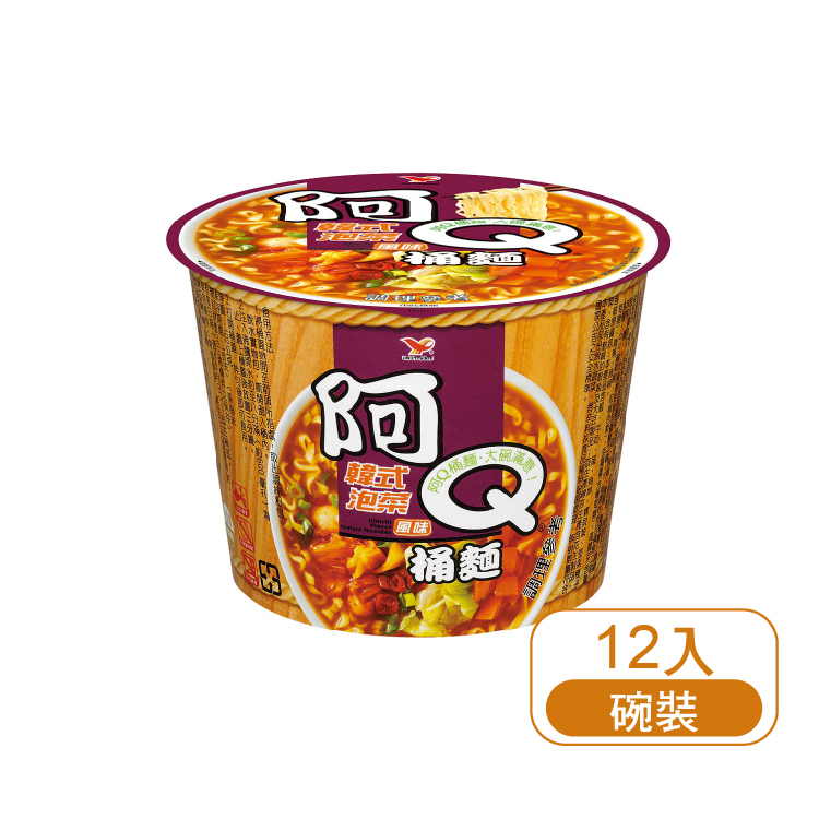 【統一】阿Q韓式泡菜 (12入/碗)