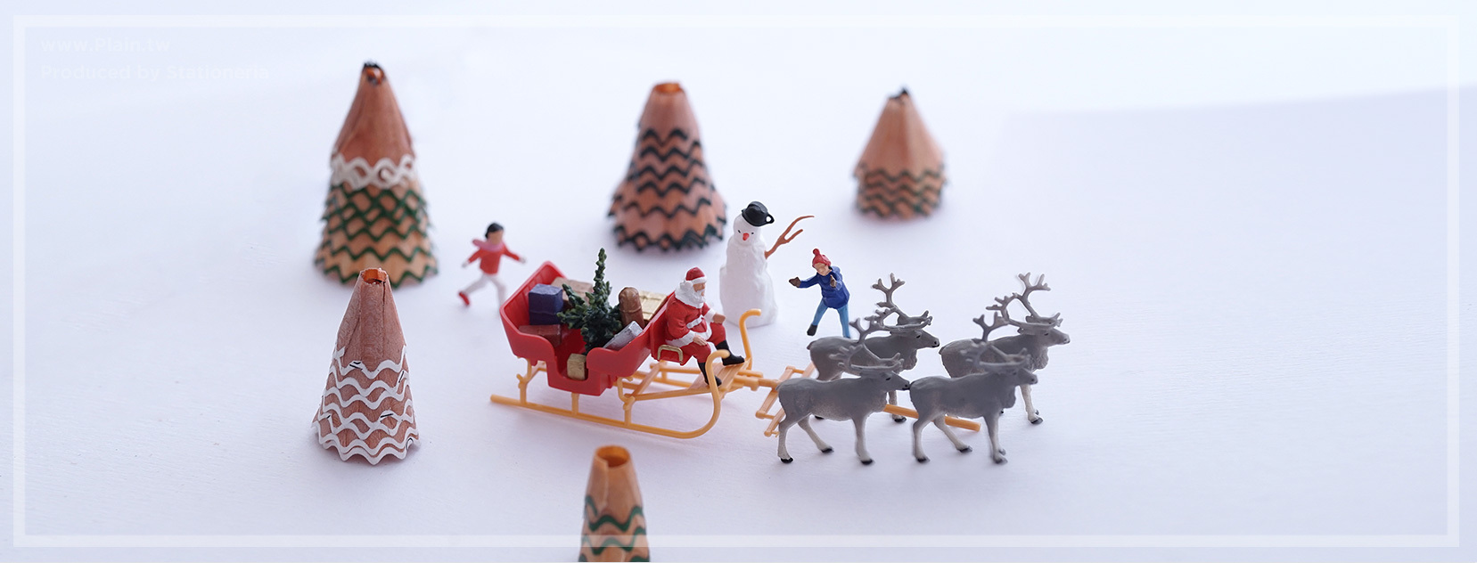 Preiser迷你小人 30399聖誕老人雪橇