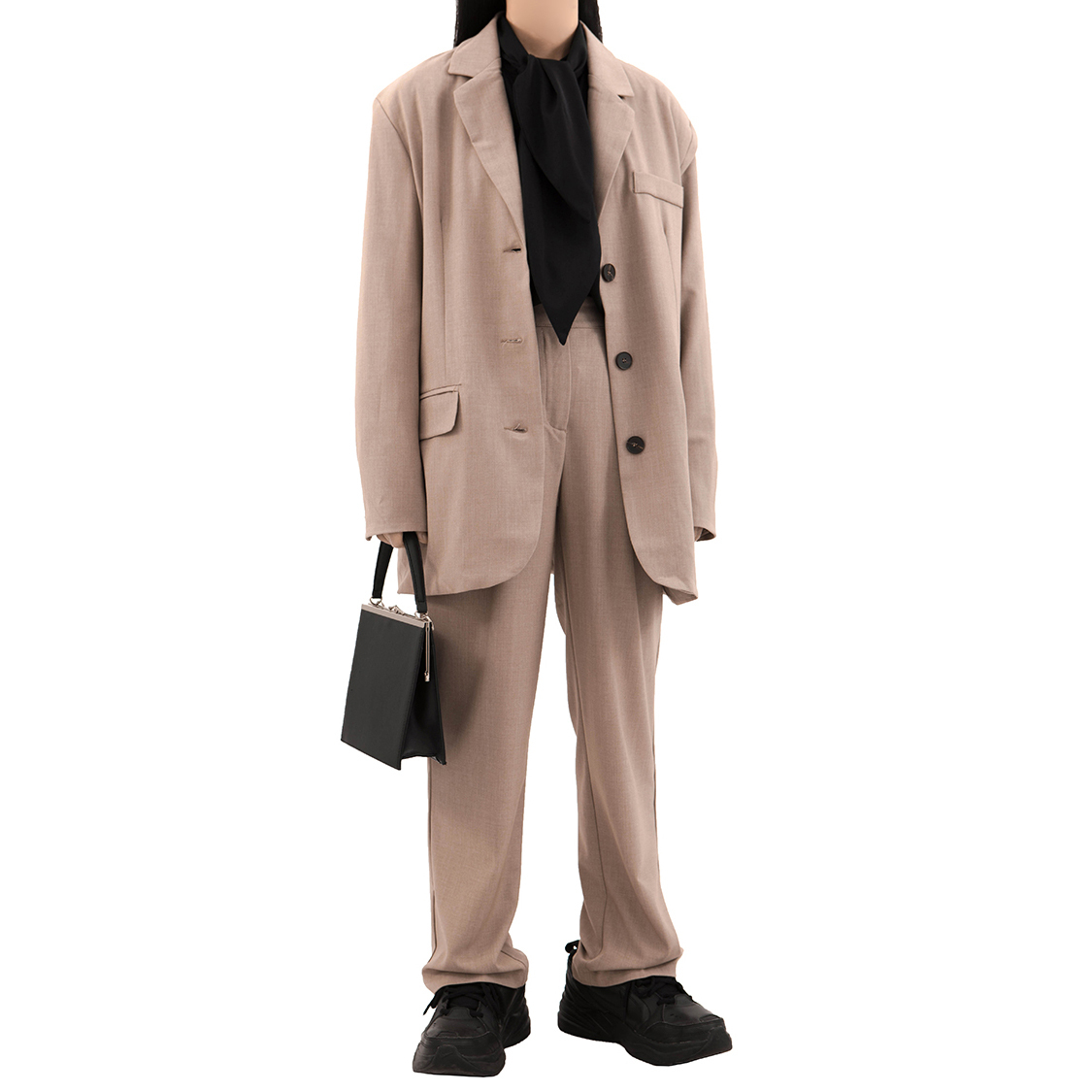 棉麻西裝長褲(-15%)