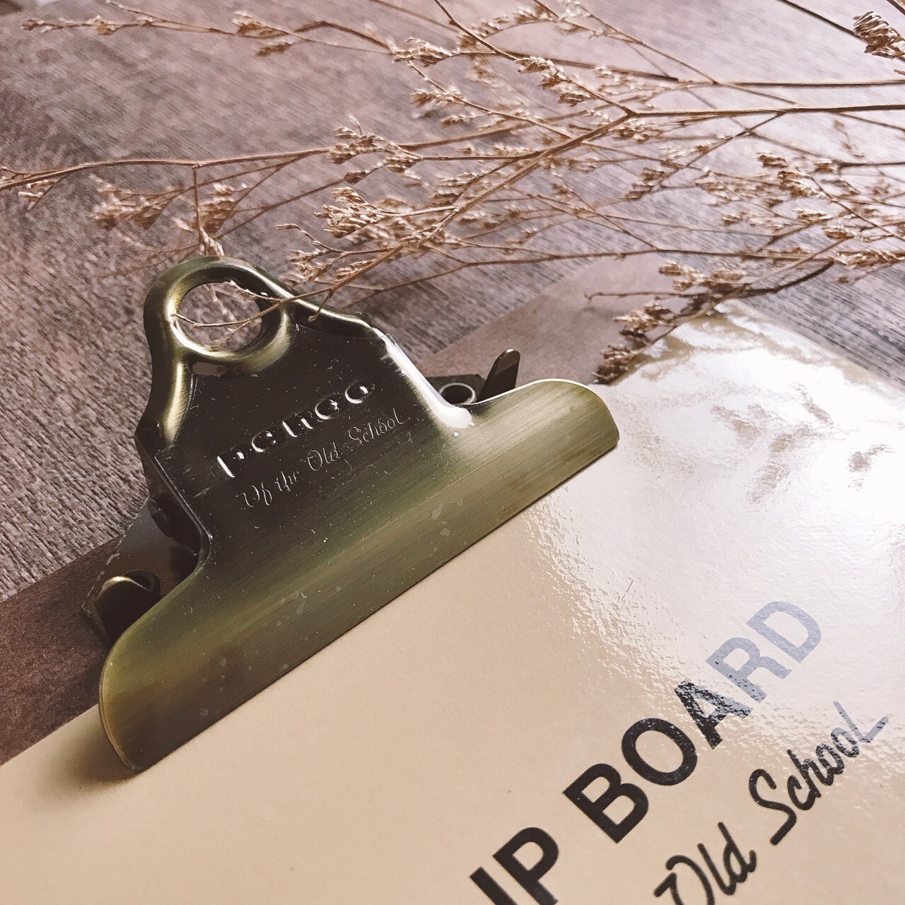 HIGHTIDE｜PENCO Clip Board 古銅色金屬板夾 A5/A4