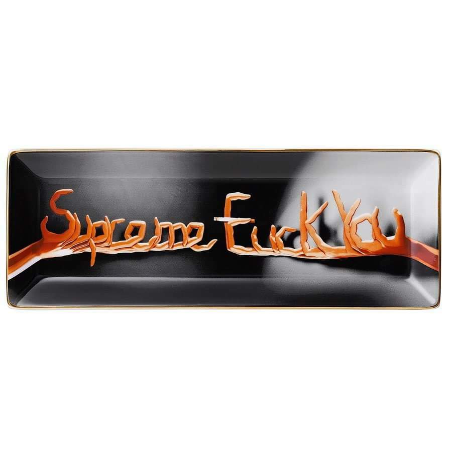 Supreme Fuck You Tray (2Colors)