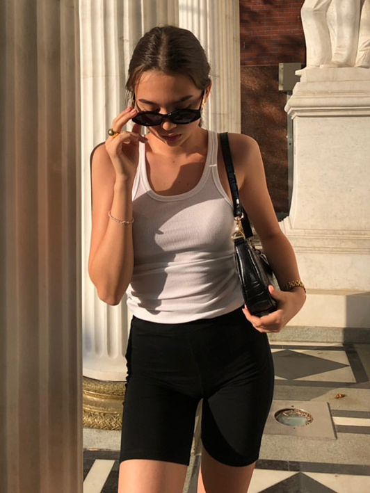 訓練緊身短褲（in stock)