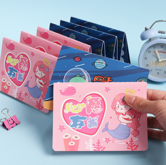 心愿存折贴纸收集簿（一本可收集416张贴纸/印章  一套5本）