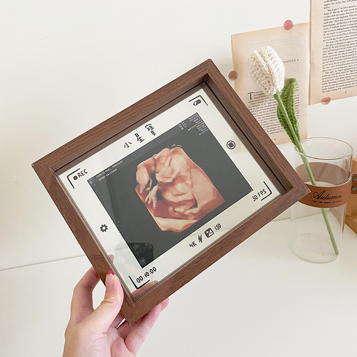 孩子的第一張相片 - 拍照模式超音波透明框