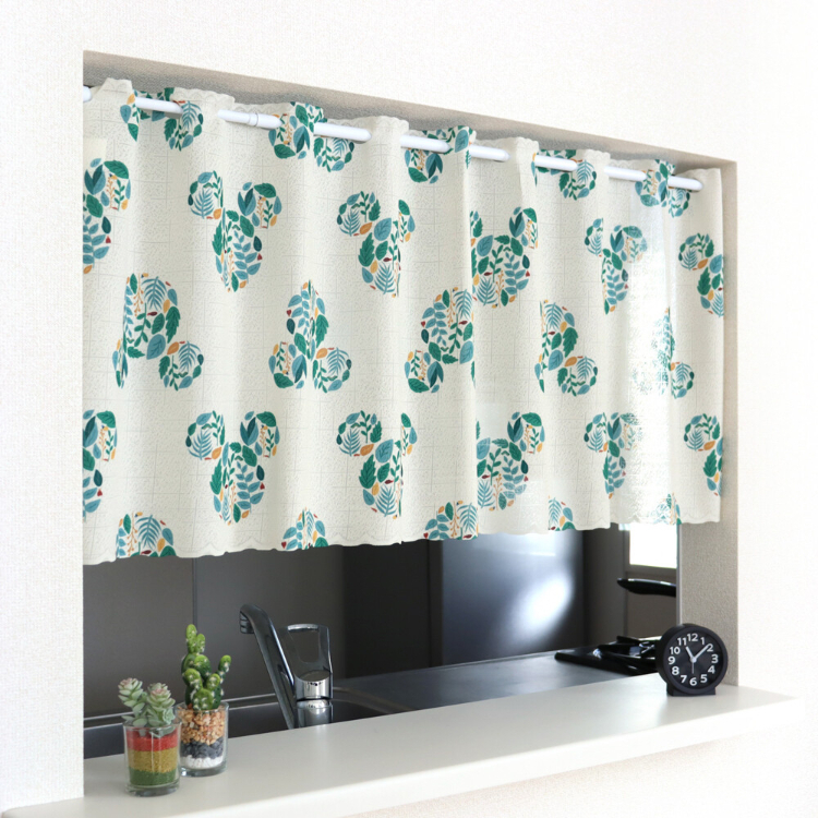 廸士尼米奇老鼠咖啡廳窗簾 120 x 45 cm 黃金時代 #CM22C-97189