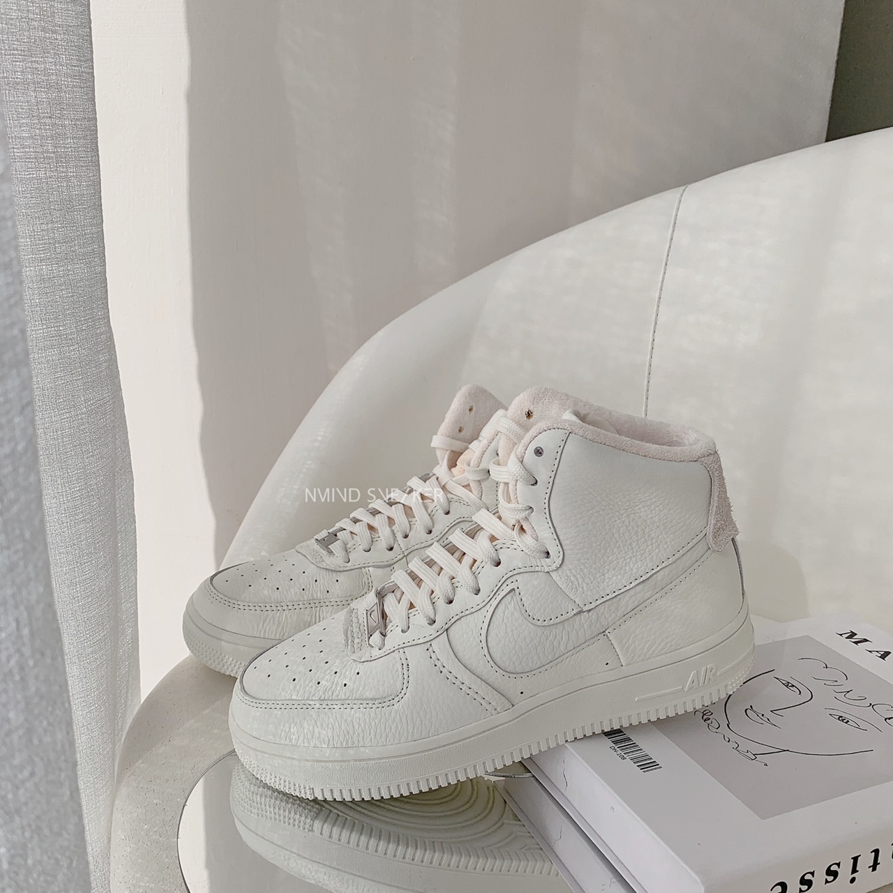 <線上SALE❤️‍🔥>Nike Air Force 1 High Sculpt "Sail" 高筒奶油