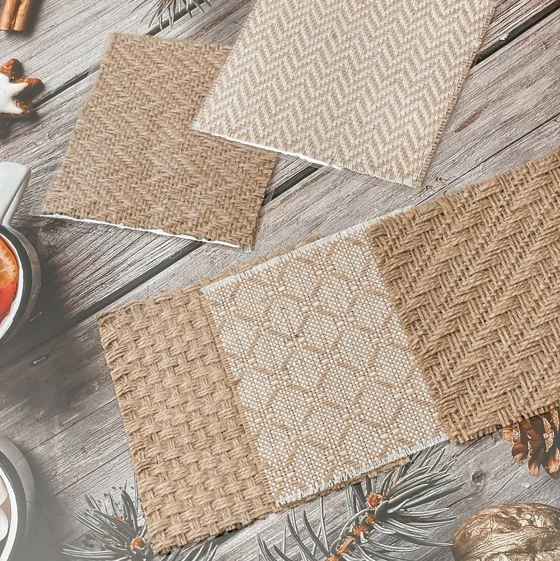 美甲拍照道具麻布