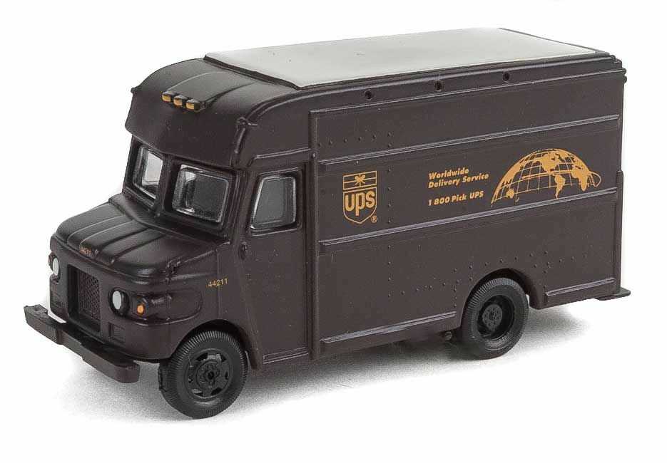 SceneMaster 949-14000 HO規 UPS Package Car -- United Parcel Service Bow Tie Shield Logo