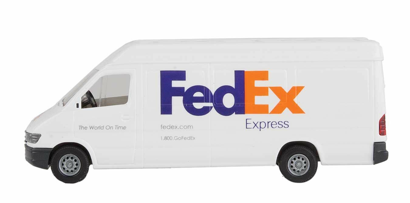SceneMaster 949-12203 HO Scale Delivery Van FedEx Express