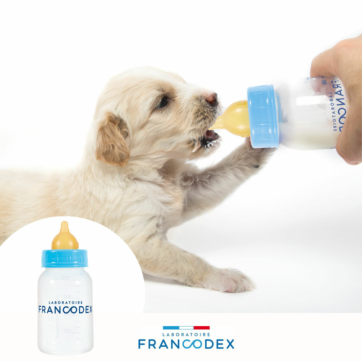 Francodex Biberon Bottle For Puppies / Kittens 120ml