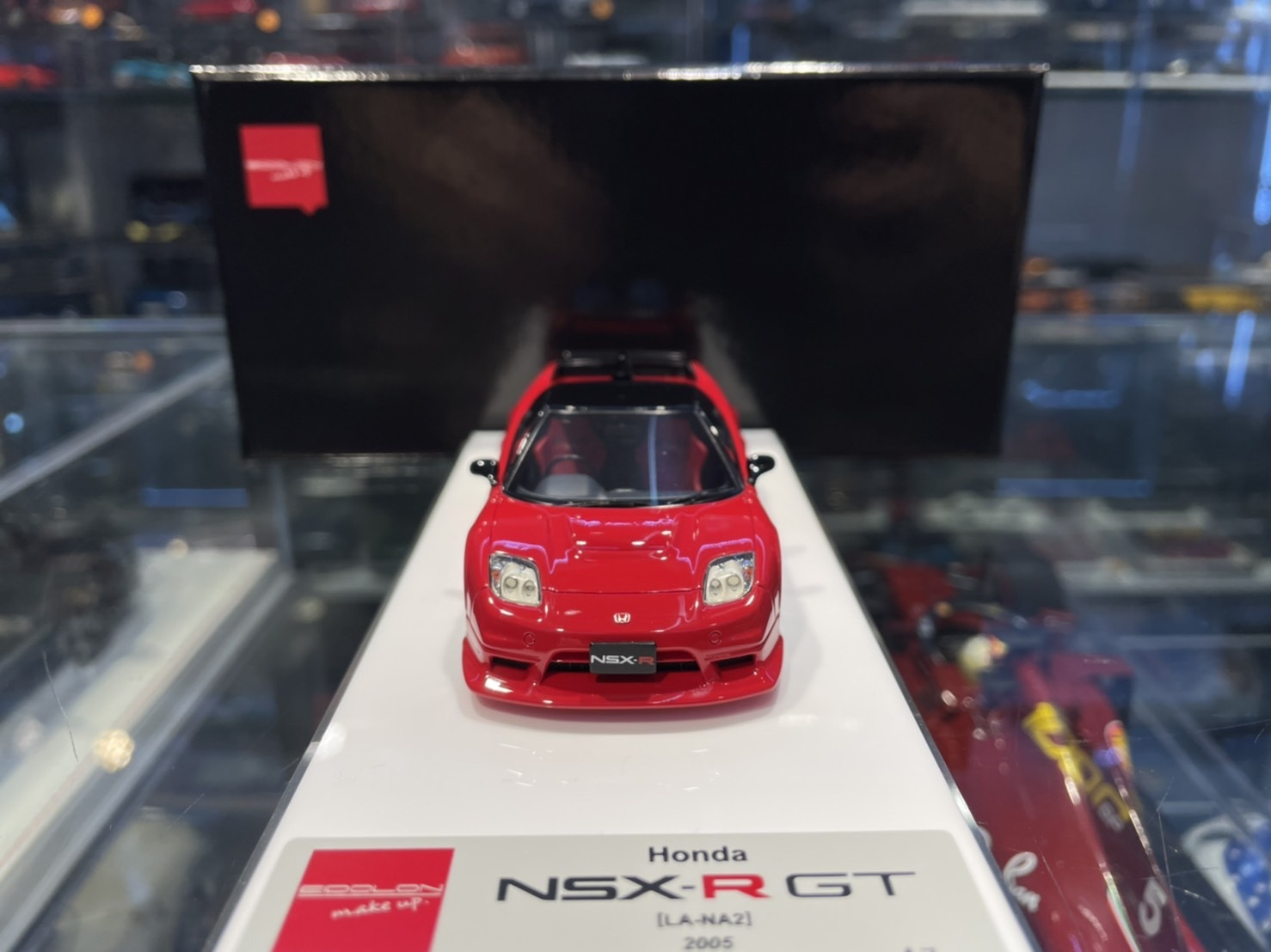 MakeUp EM391B Honda NSX-R GT NA2 2005 Red 1/43 (Resin)