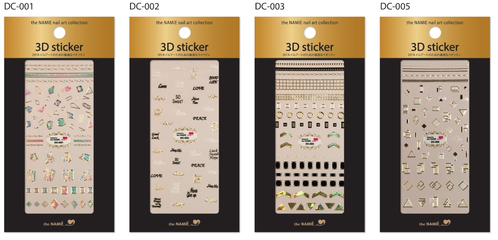 the Namie 3d貼紙 DC-001-005★