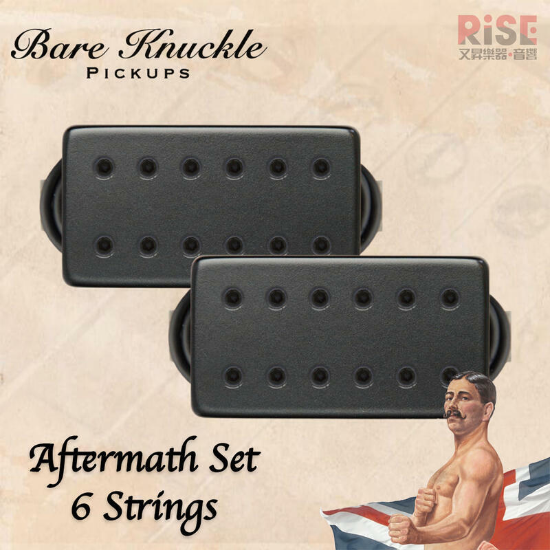 又昇樂器.音響】Bare Knuckle Aftermath 6 Strings 6弦(BK) 電吉他拾