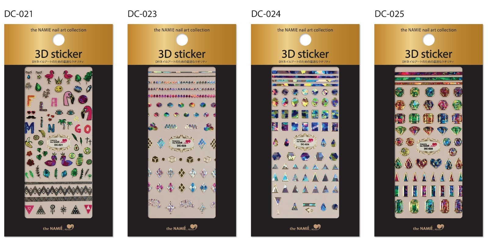 the Namie 3d貼紙 DC-021-025★