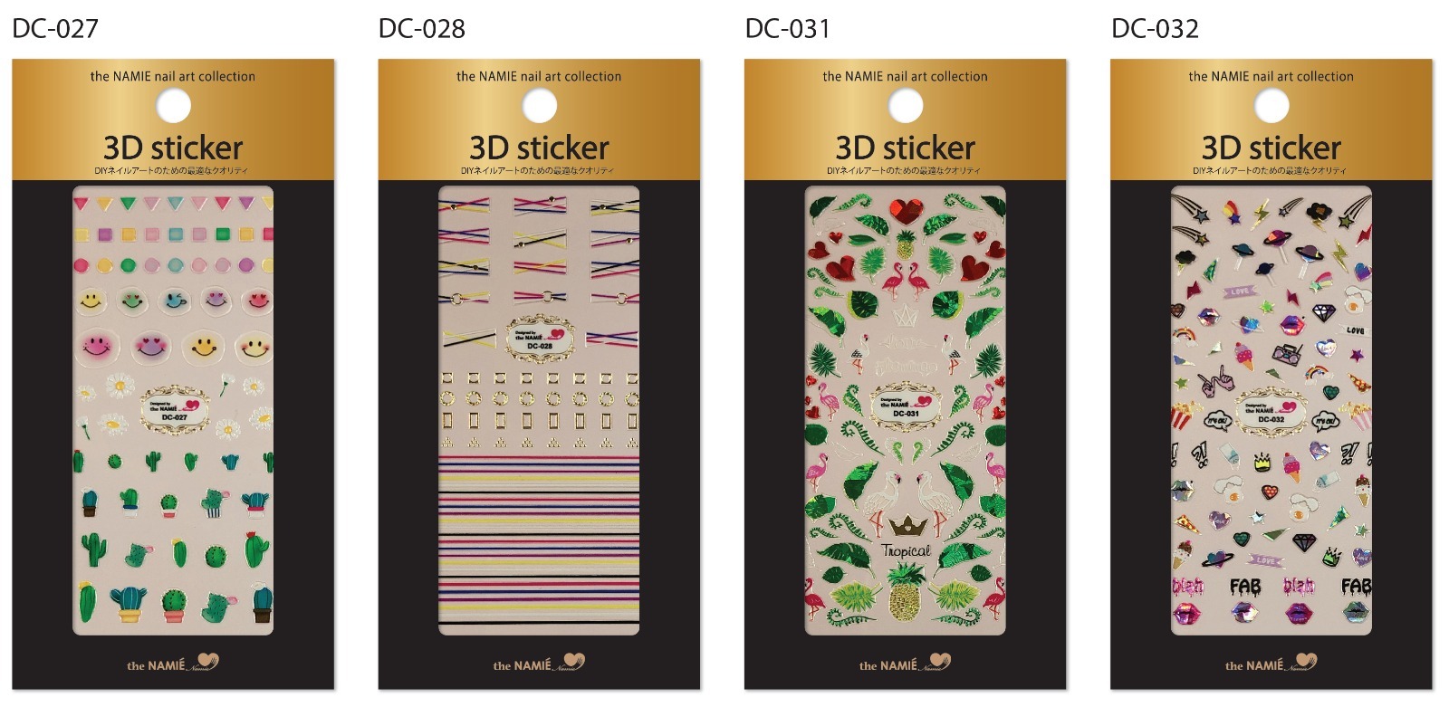 the Namie 3d貼紙 DC-027-032★