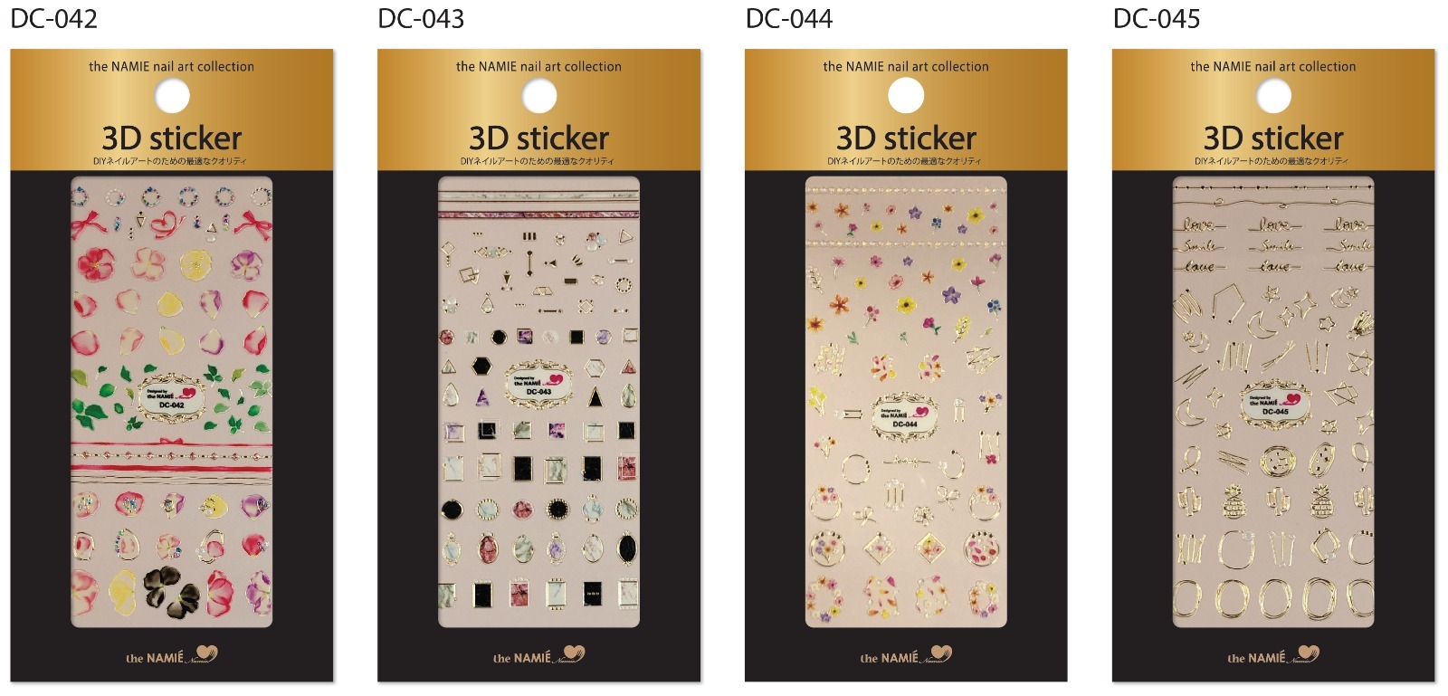 the Namie 3d貼紙 DC-042-046★