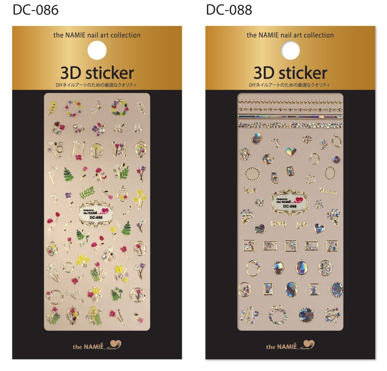 the Namie 3d貼紙 DC-086-088★