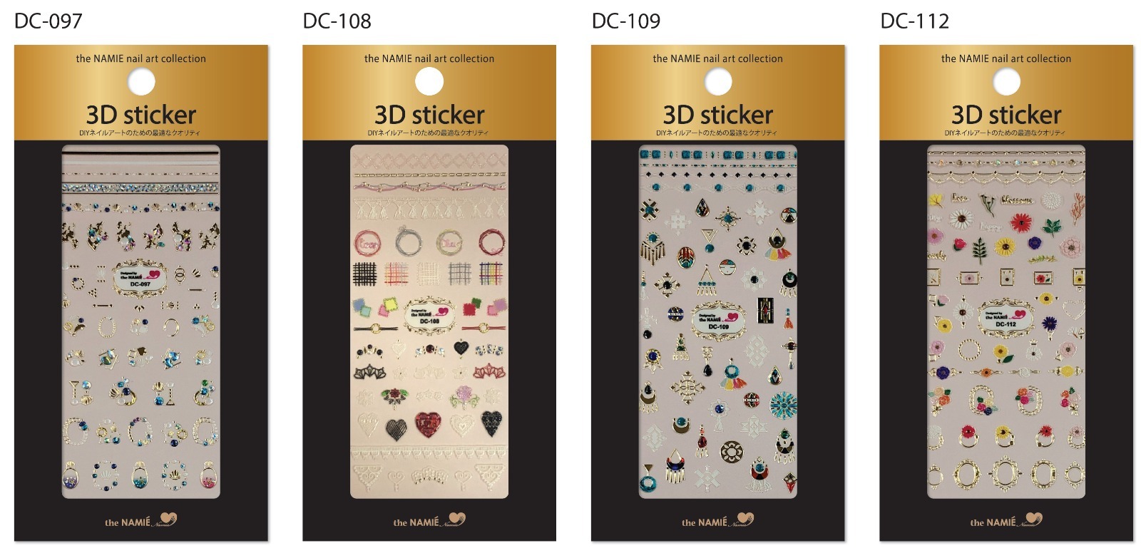 the Namie 3d貼紙 DC-097-112★