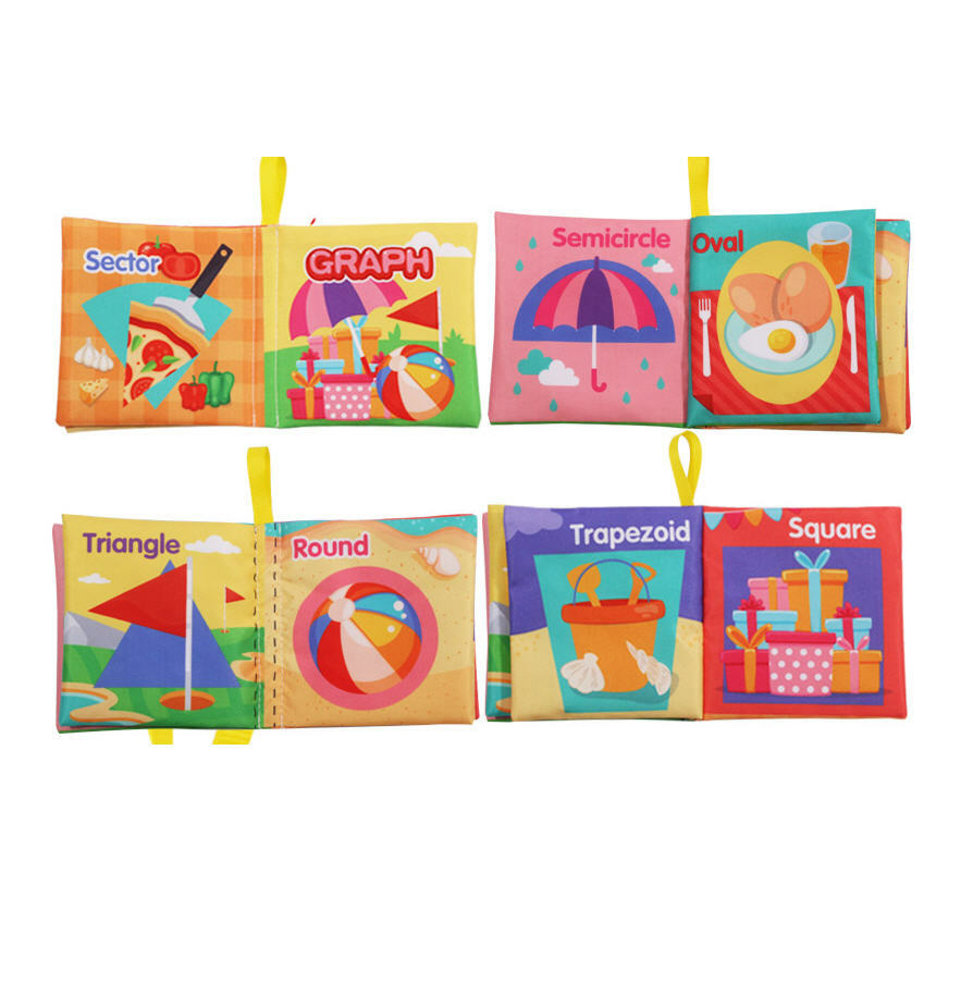 立體嬰兒布書可水洗兒童玩具 (圖型布書)