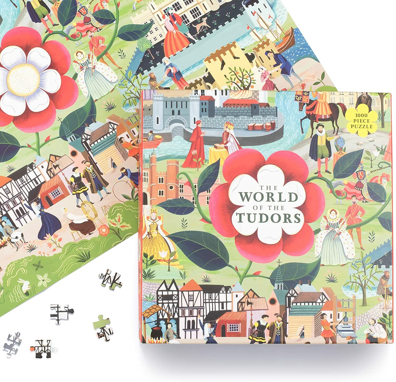 【LAURENCE KING PUBLISHING】都鐸王朝的世界 1000片拼圖