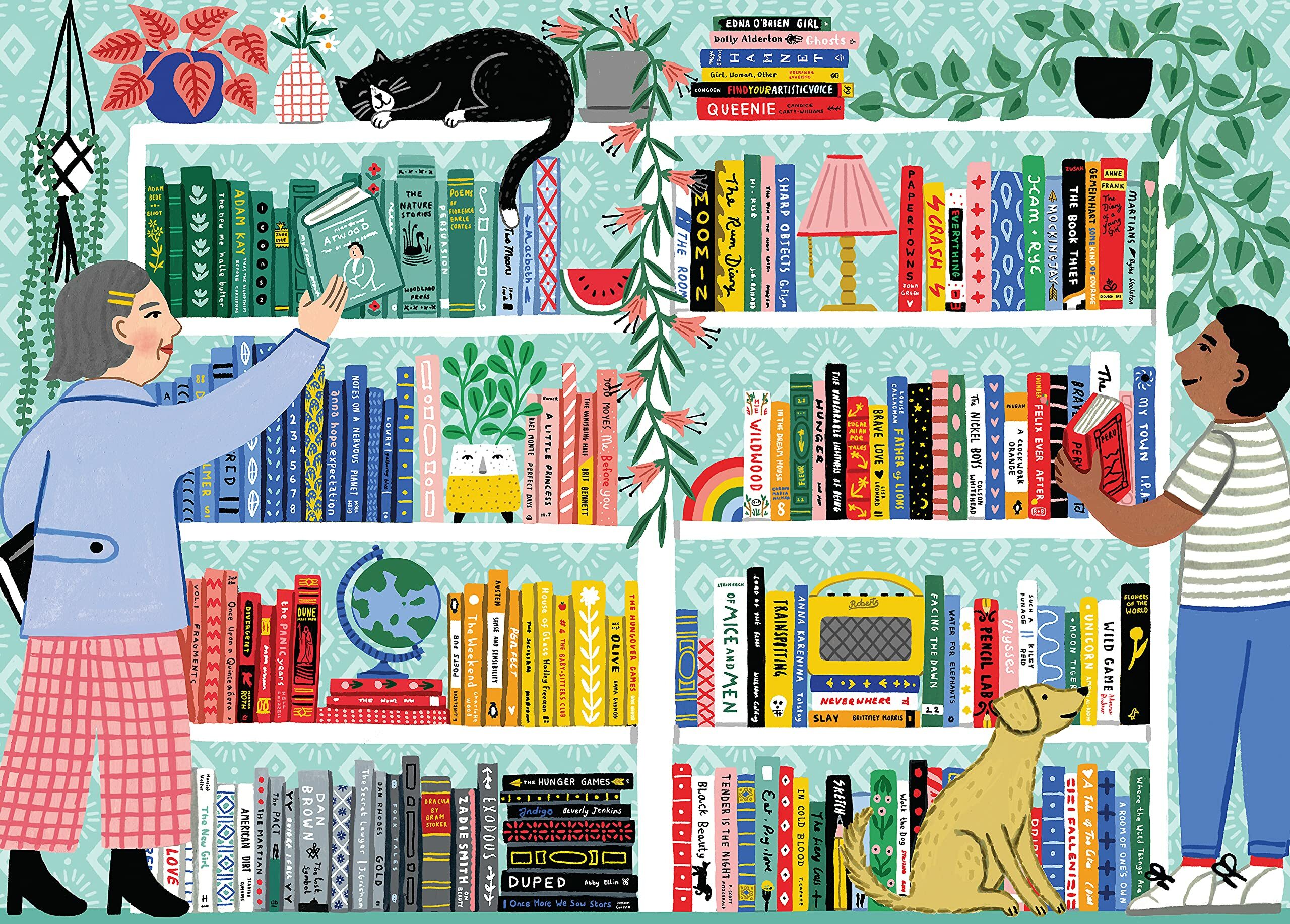 【WORKMAN】書呆子 1000片拼圖