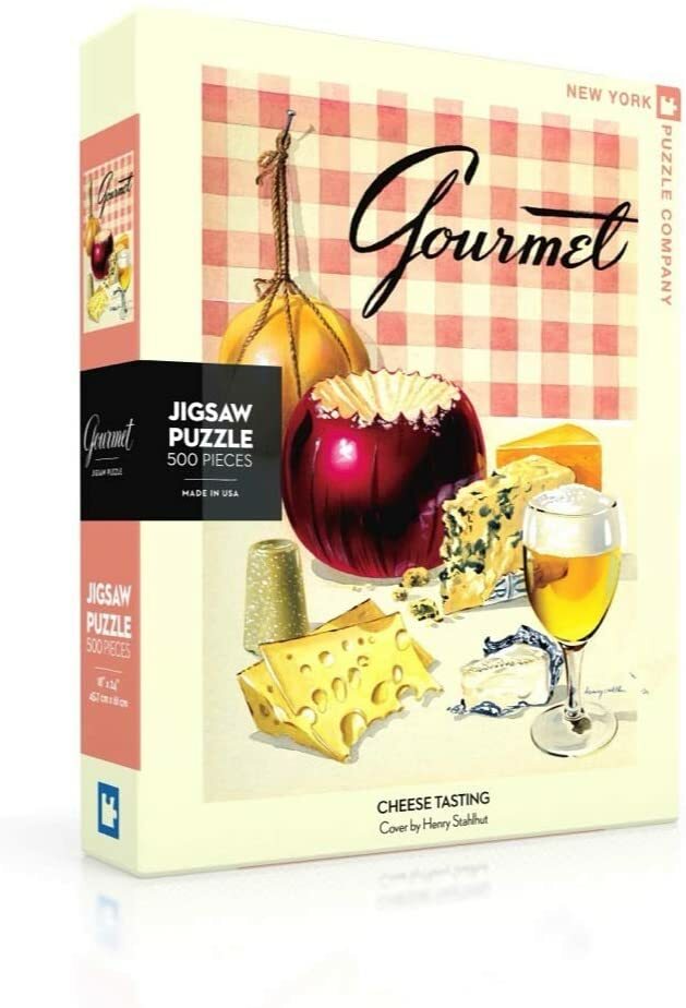 【NEW YORK PUZZLE COMPANY】美食家 品嘗芝士 500片拼圖